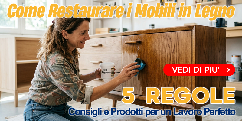 Trattare i Mobili in Legno con Prodotti Naturali